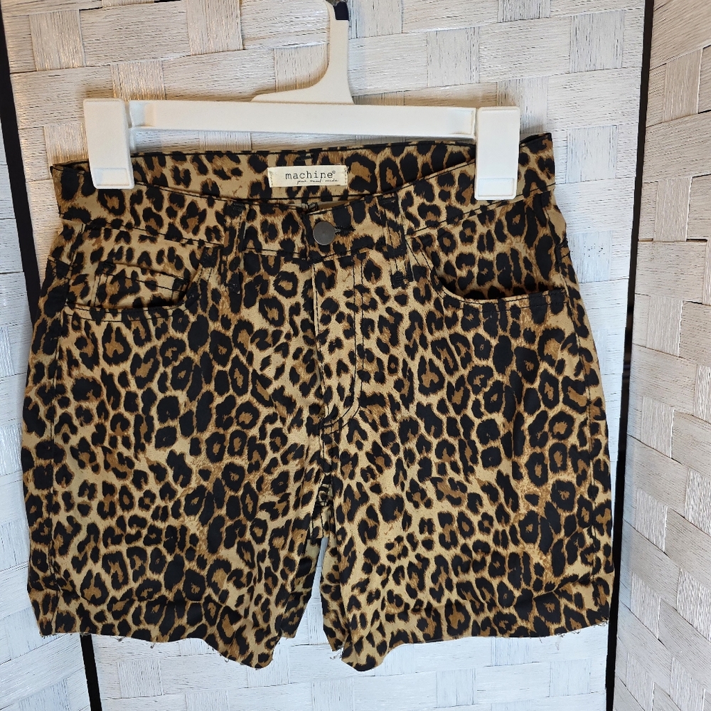 MACHINE Leopard  Shorts